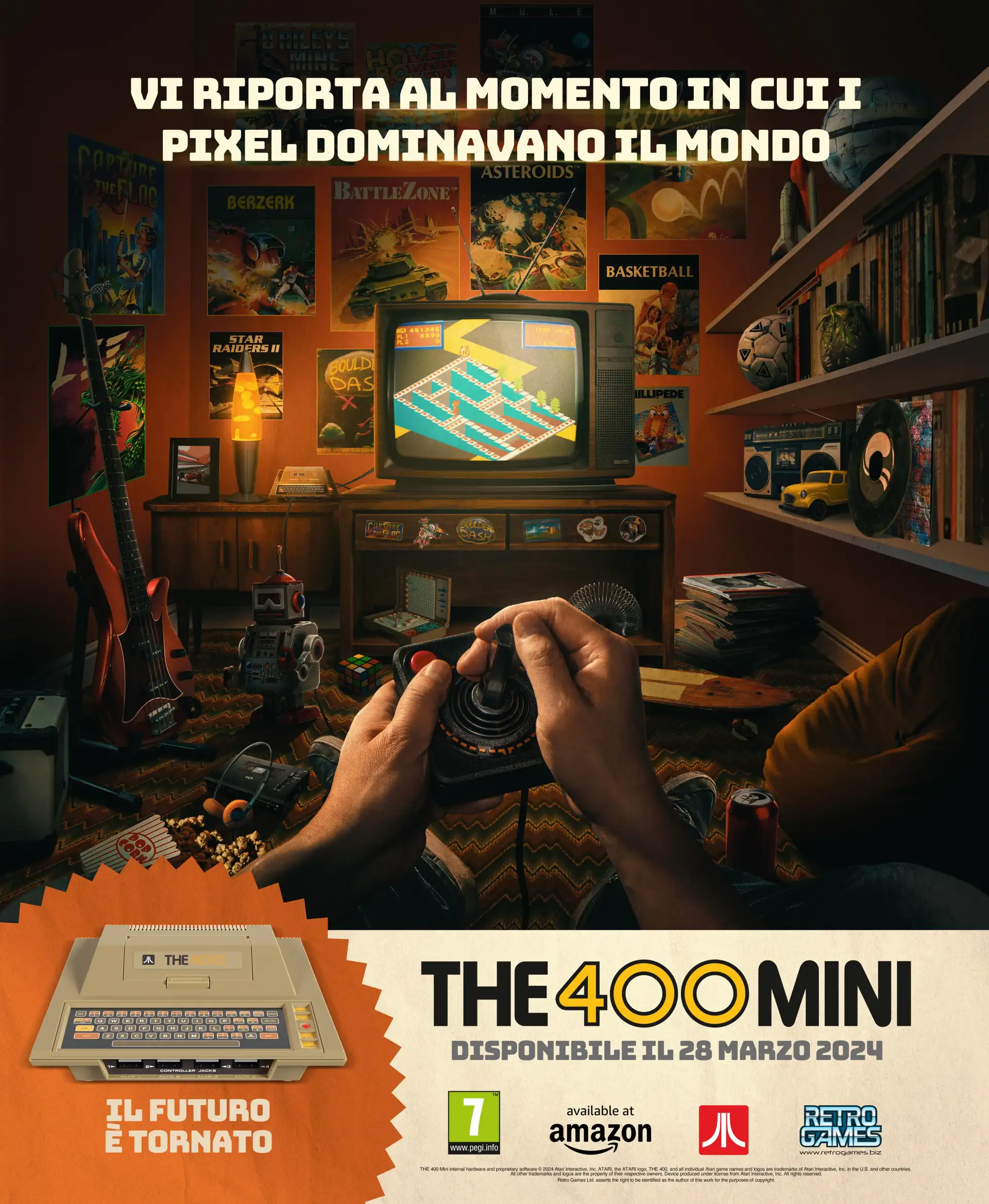THE400 Mini, disponibile da oggi il revival dell'Atari 400 - trailer di lancio, prezzo Italia e dove acquistare