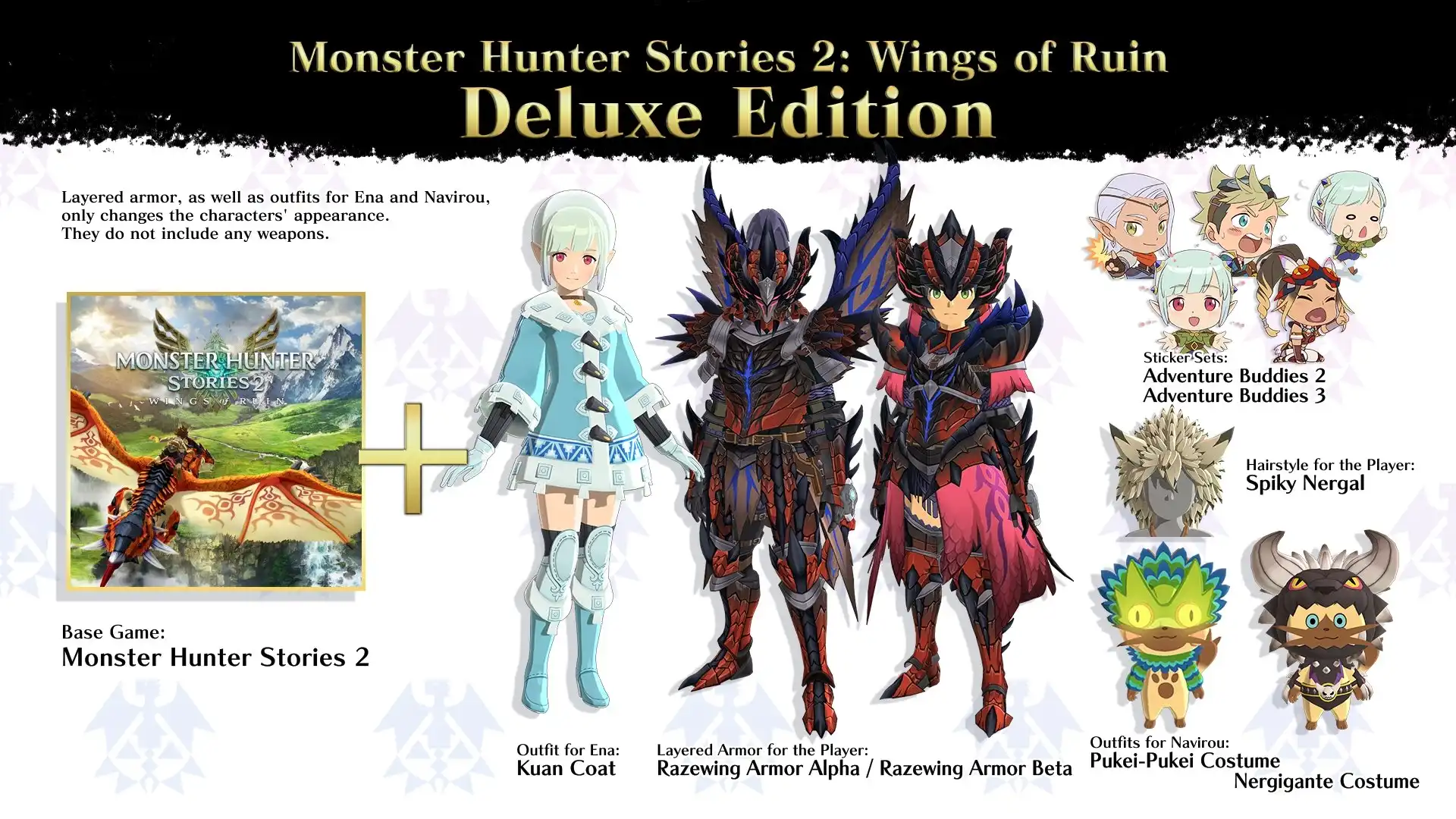 Monster Hunter Stories 2: Wings of Ruin PS4, il porting PlayStation ha una data di uscita. Deluxe Edition 