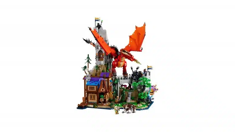 nuovo set lego dungeons and dragons uscita e prezzo a red dragon's tale