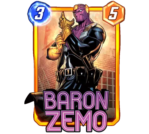 Marvel Snap: Thunderbolts Barone Zemo