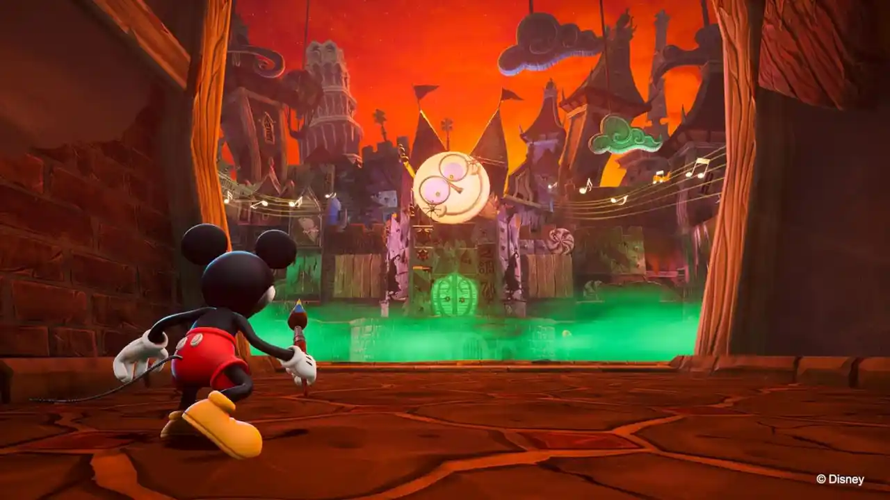 Disney Epic Mickey Rebrushed gameplay: otto minuti con dettagli su upgrade e controlli adattati