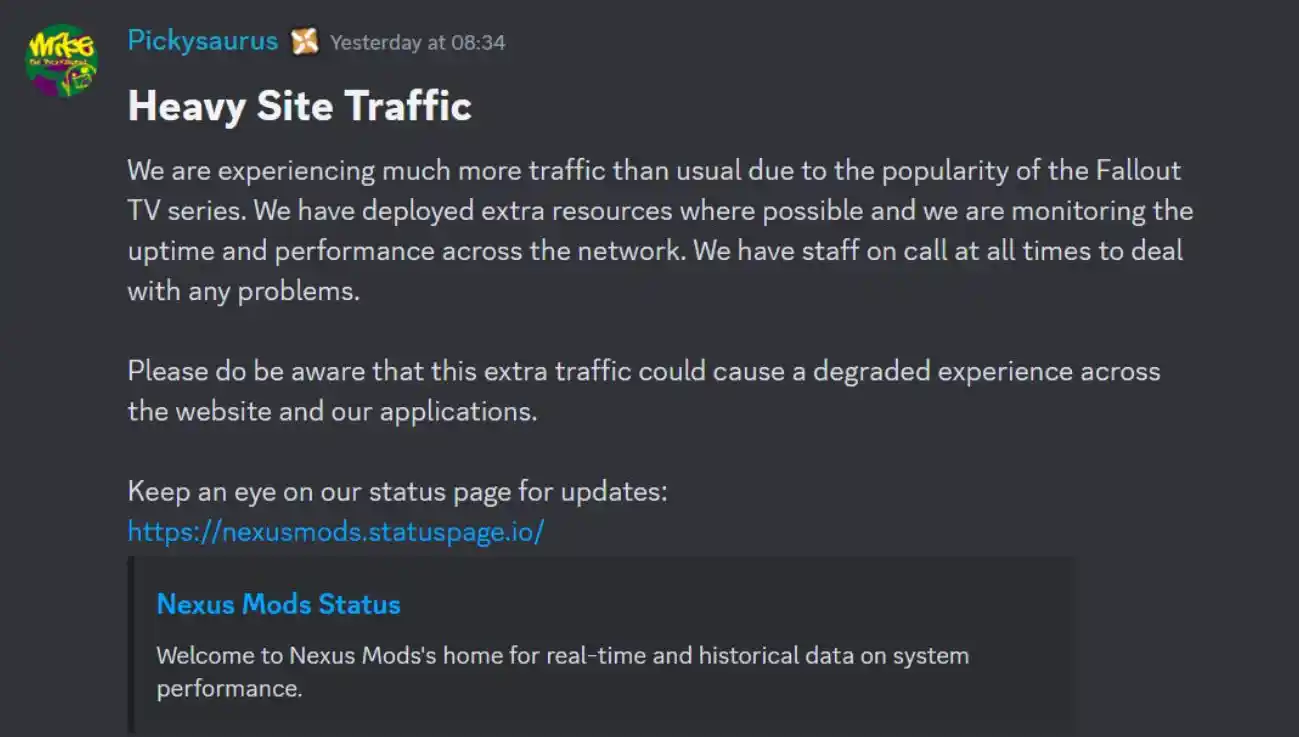 Fallout Mania: Fallout 4 domina anche in Australia, Nuova Zelanda e su Steam, Nexus Mods crasha per troppo traffico