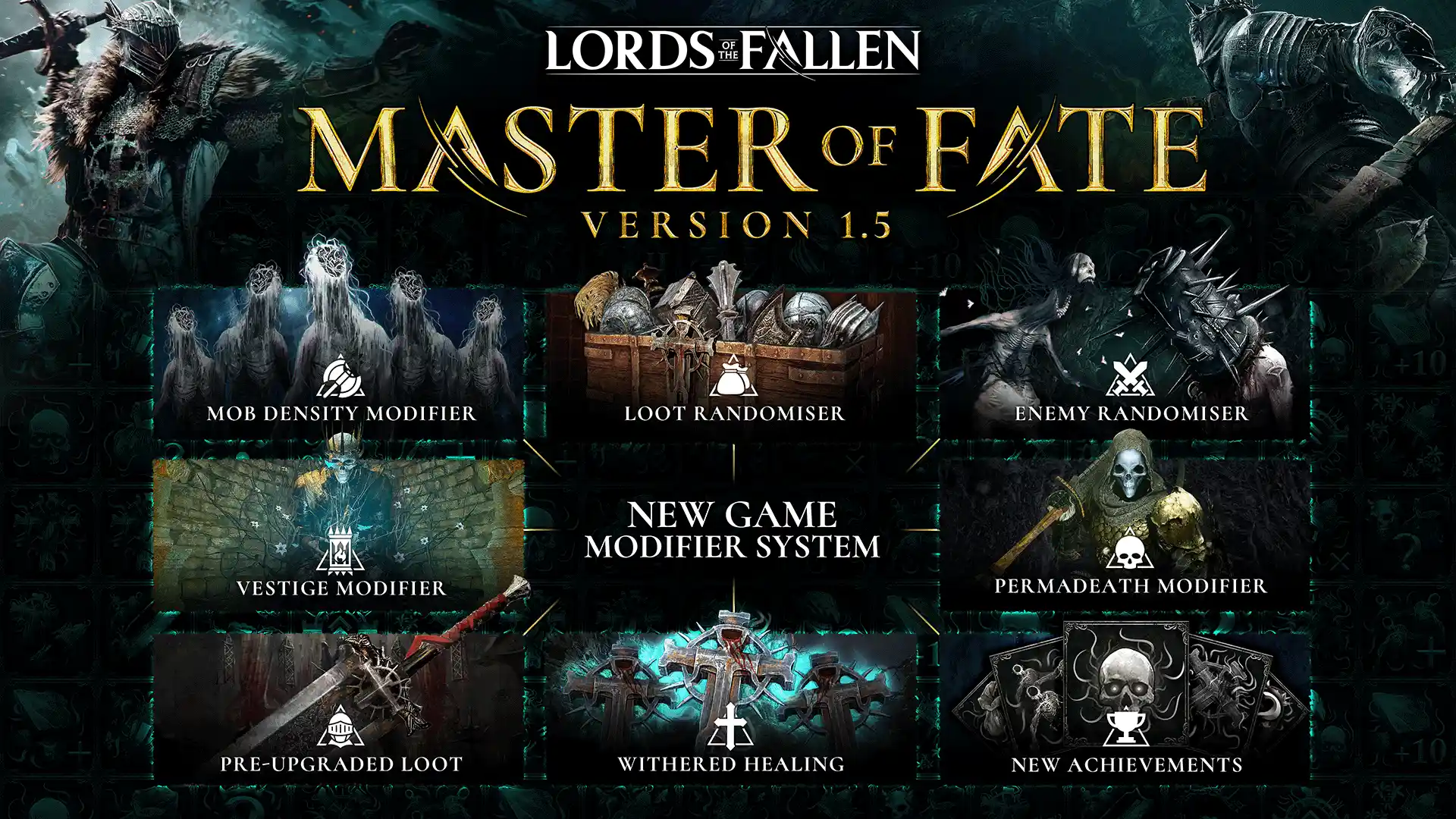 Lords of the Fallen Version 1.5 - Master of Fate: l'ultimo aggiornamento aggiunge le sfide roguelite