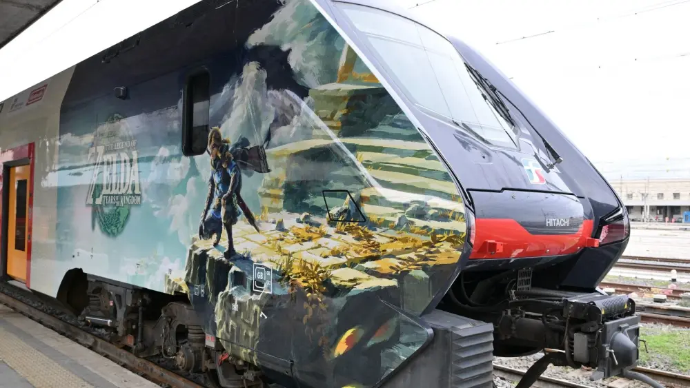 treno di the legend of zelda in arrivo a napoli comicon 2024