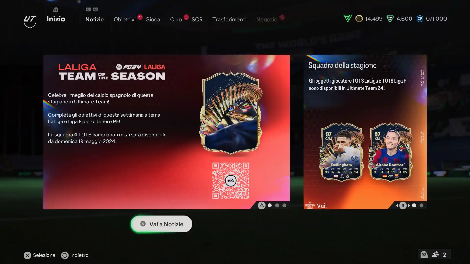 EA Sports FC 24 Ultimate Team - TOTS LALIGA e TOTS Liga F: rose complete, SBC, Obiettivi e soluzioni