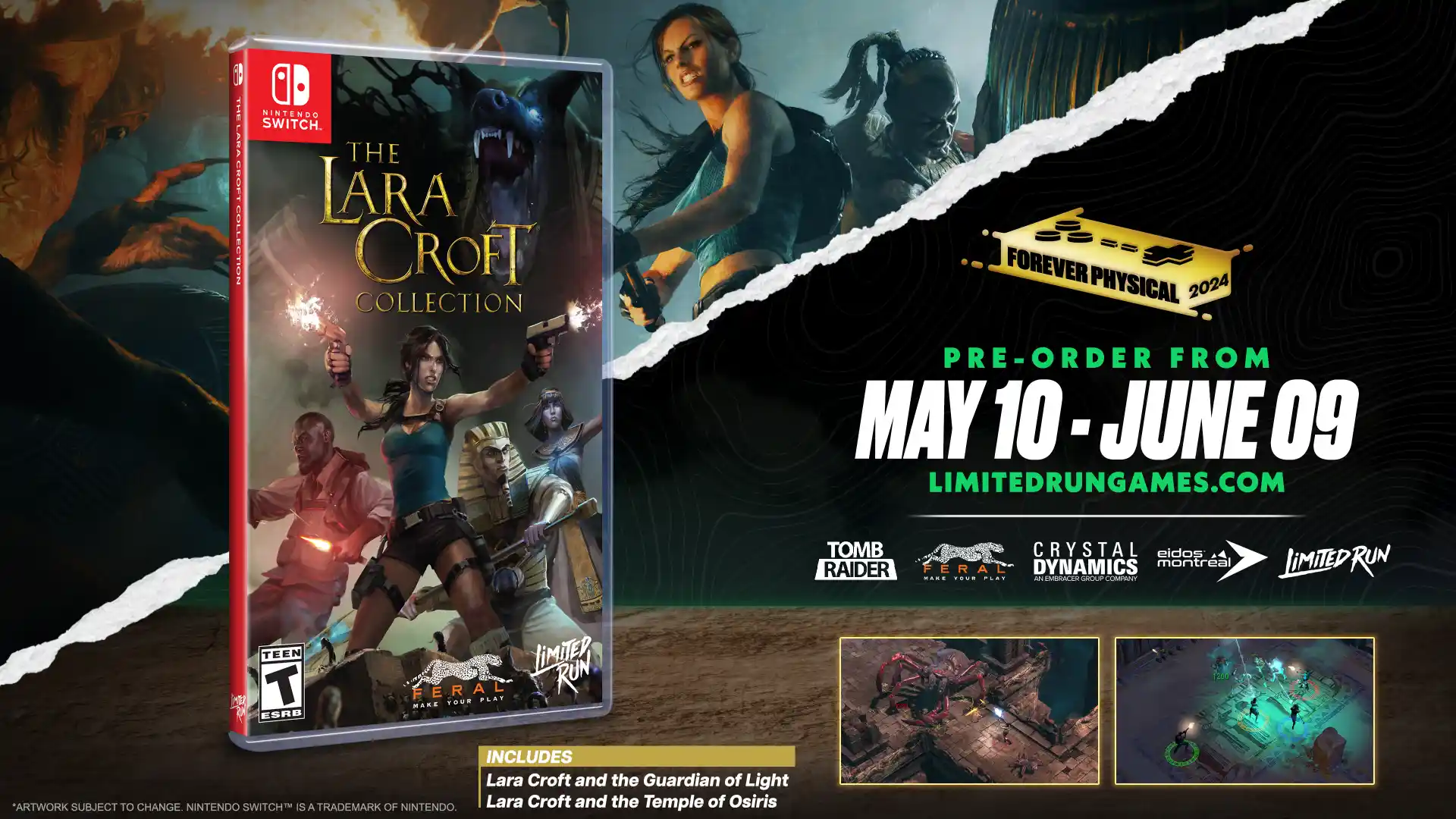 Limited Run Gamesaccoglie l'arrivo di Tomb Raider su Nintendo Switch con l'uscita fisica di The Lara Croft Collection. Contenuti, edizione e preorder