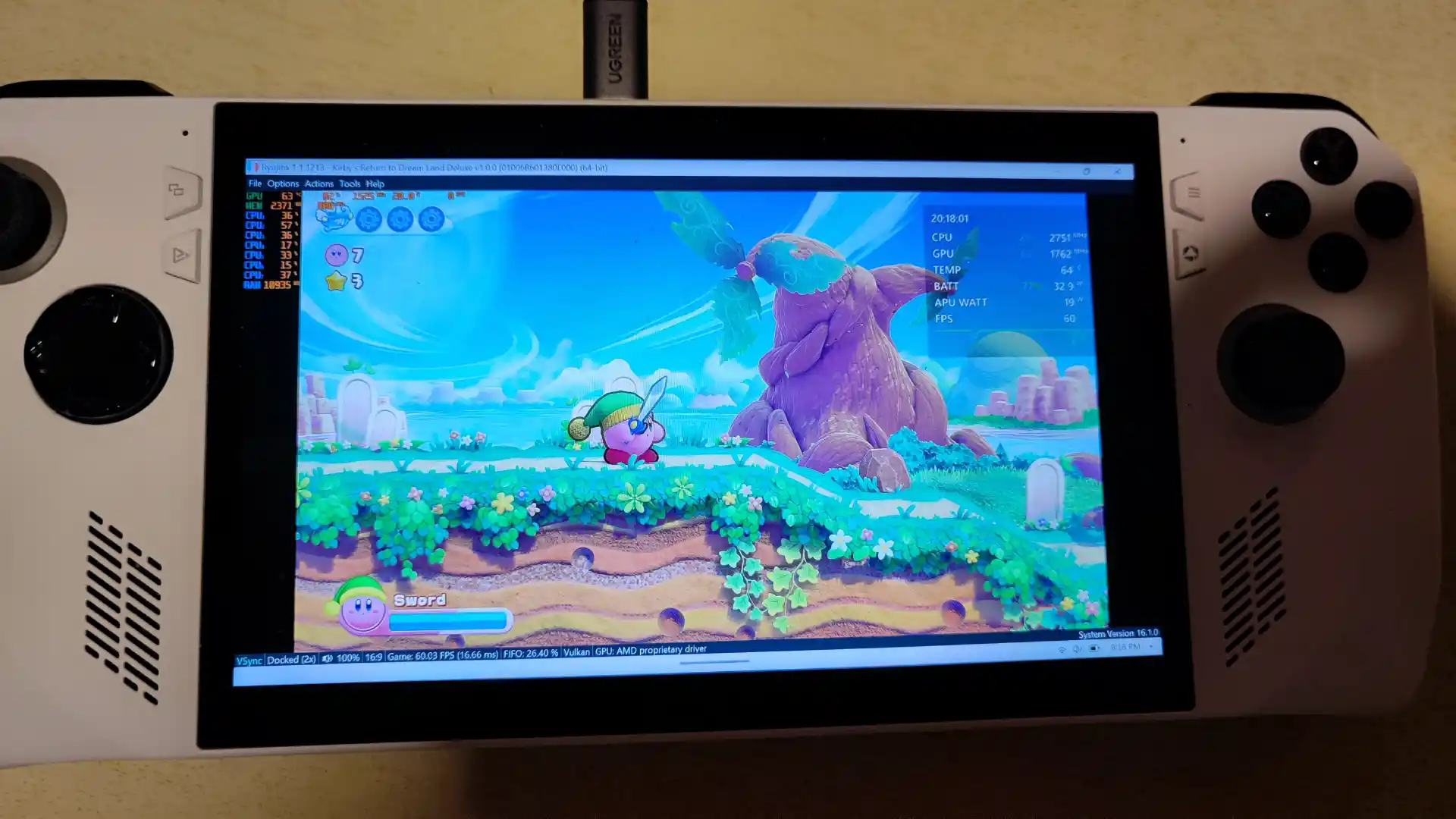 ASUS ROG Ally recensione - dopo 8 mesi è ancora il king delle console portatili PC? Emulatore Switch Kirby