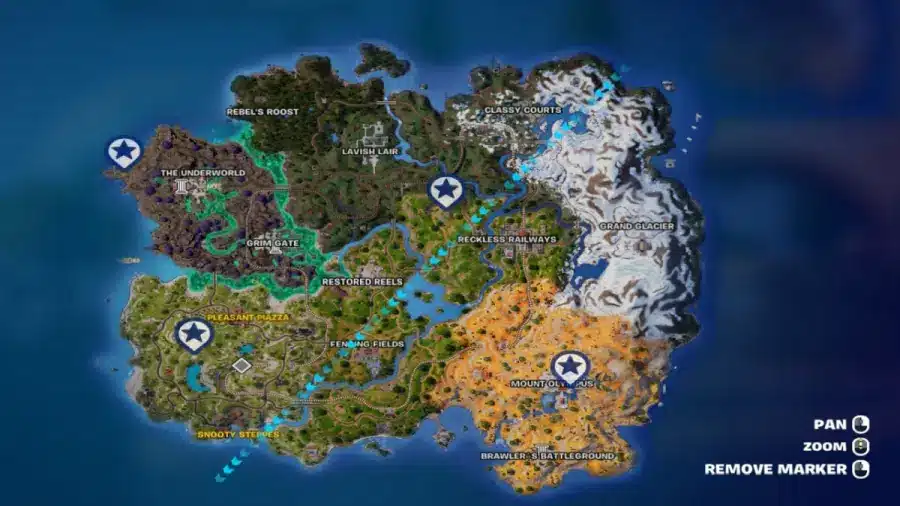 come trovare medusa, location e mappa degli specchi divinatori e oracolo