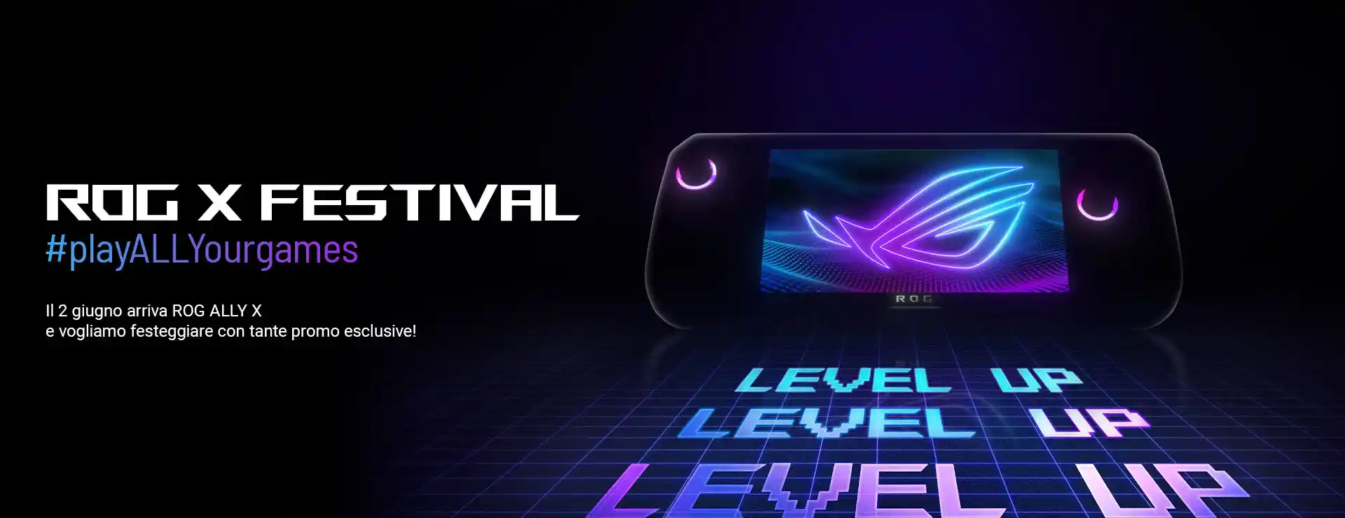 ASUS ROG X Festival: offerte e sconti su componenti hardware, accessori e periferiche gaming