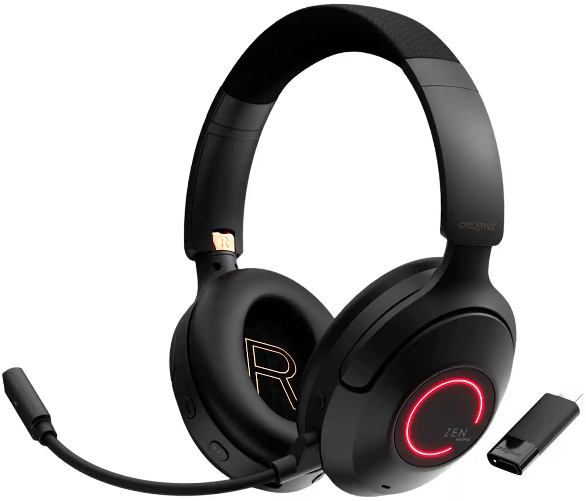 Creative Zen Hybrid Pro SXFI recensione: cuffie gaming over-ear wireless con codec BT LE Audio - unboxing