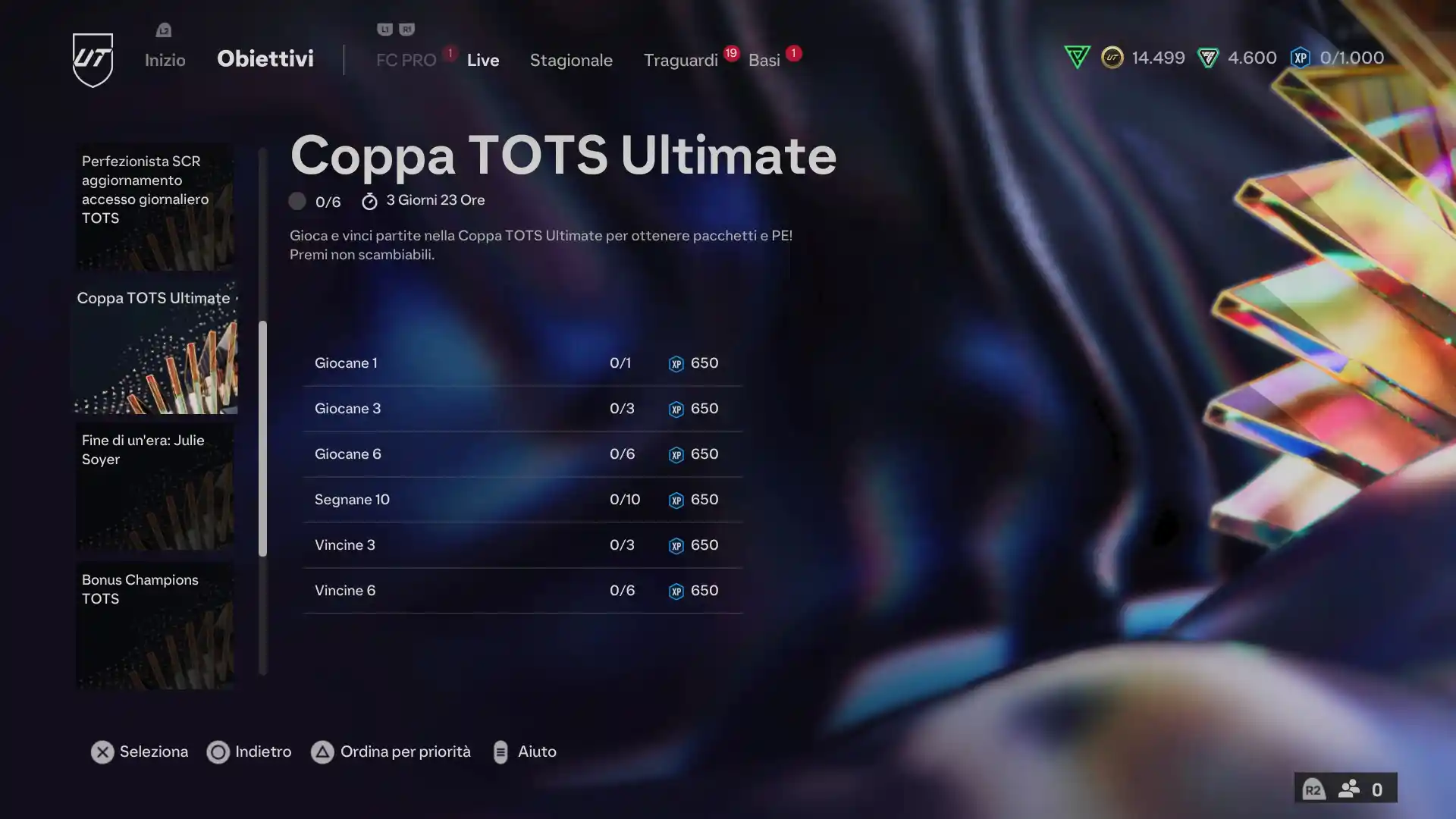 FC 24 TOTS Ultimate Team of the Season - Soluzioni Obiettivi Coppa TOTS Ultimate