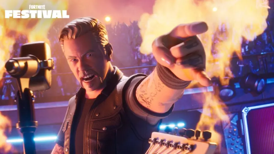 Fortnite Festival Stagione 4 metallica, uscita, skin, brani, palco battaglia, modalità