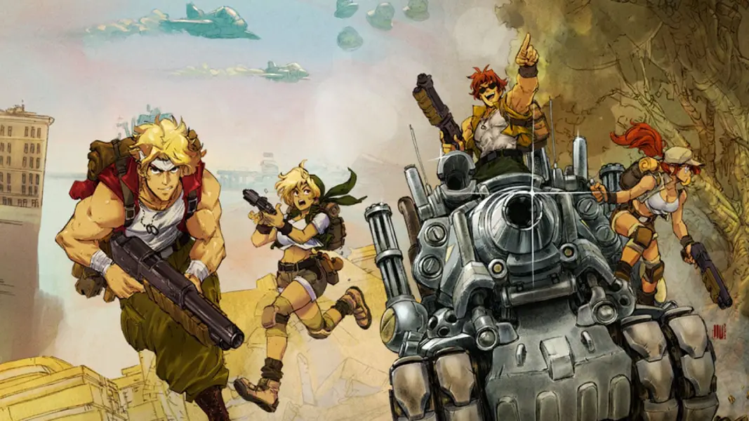Demo di Metal Slug Tactics Gameplay di Metal Slug Tactics Run and Gun SNK Leikir Studio Dotemu