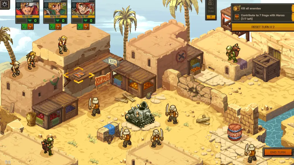 Demo di Metal Slug Tactics SNK Run and Gun