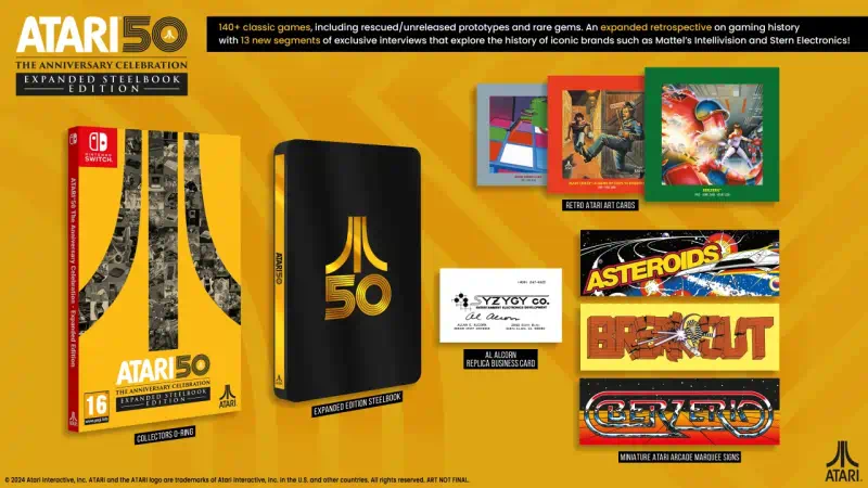 Atari 50 The Anniversary Celebration Extended Edition