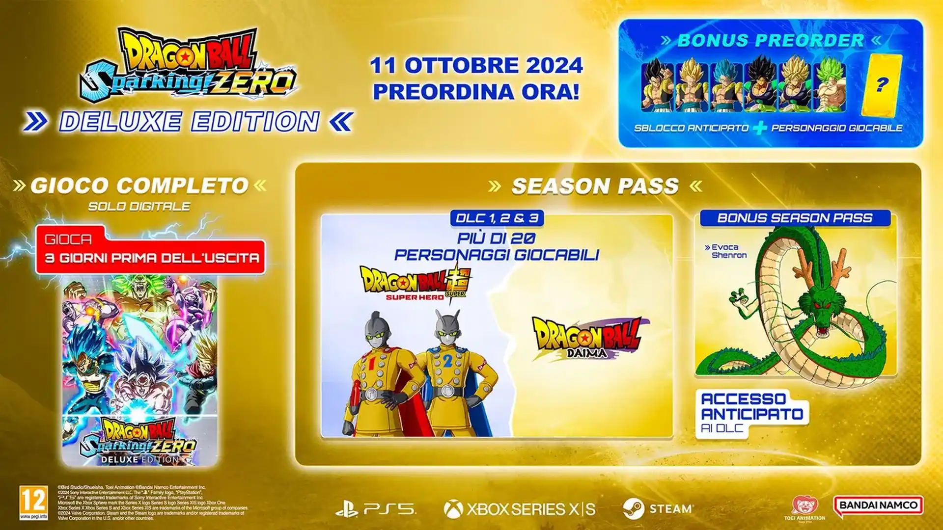 Dragon Ball Sparking Zero Deluxe Edition