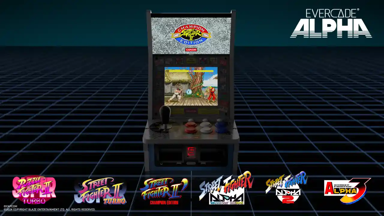 Evercade Alpha console bartop arcade e due nuove collection Toaplan e Data East in arrivo a novembre