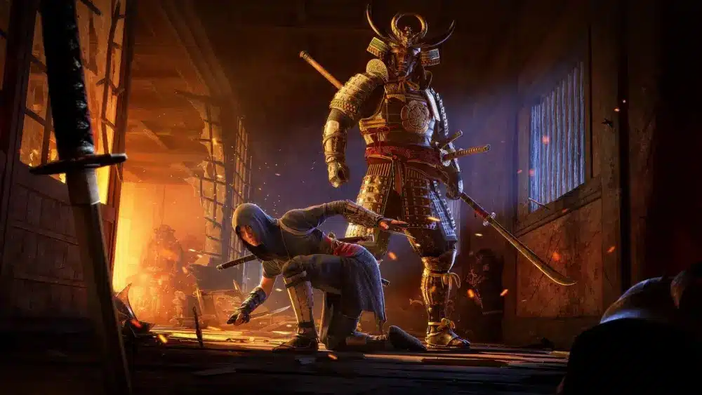 il gameplay di assassin's creed shadows 2024 all'ubisoft forward 2024 combattimento e stealth