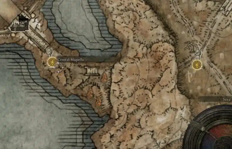 mappa e location di moore in elden ring shadow of the erdtree screenshot