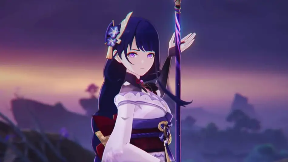 migliore build di Raiden Shogun in Genshin Impact, armi, abilità, costellazioni, manufatti, composizione team