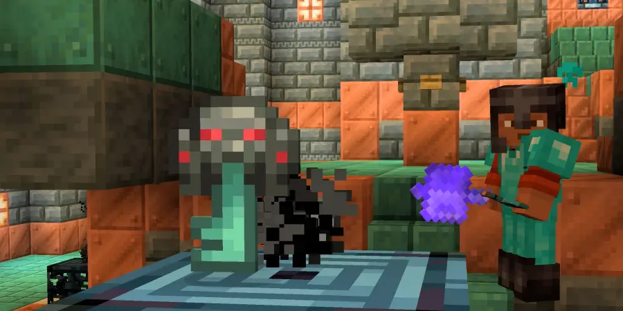 minecraft 1.21 tricky trials, uscita, novità, nuovi mostri, arma, aggiornamento