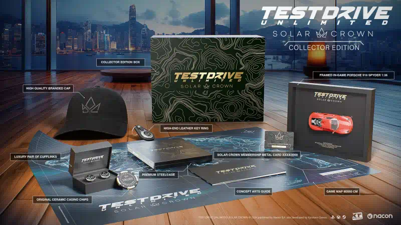 collector edition di test drive unlimited solar crown