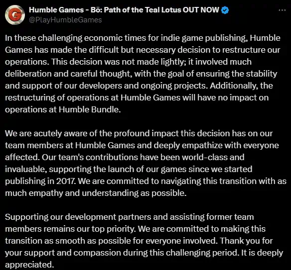 humble games licenzia 