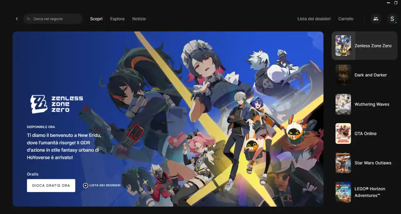 Zenless Zone Zero trailer di lancio: disponibile da oggi su PC, PS5, Android e iOS - dimensioni download e requisiti hardware PC e mobile