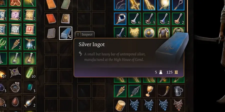 A cosa servono i lingotti in Baldur's Gate 3 e come usarli, si possono vendere e quanto valgono