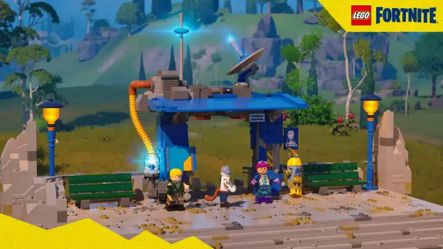 Arriva il viaggio rapido in LEGO Fortnite, come funzionano le stazioni dei bus e come costruirle