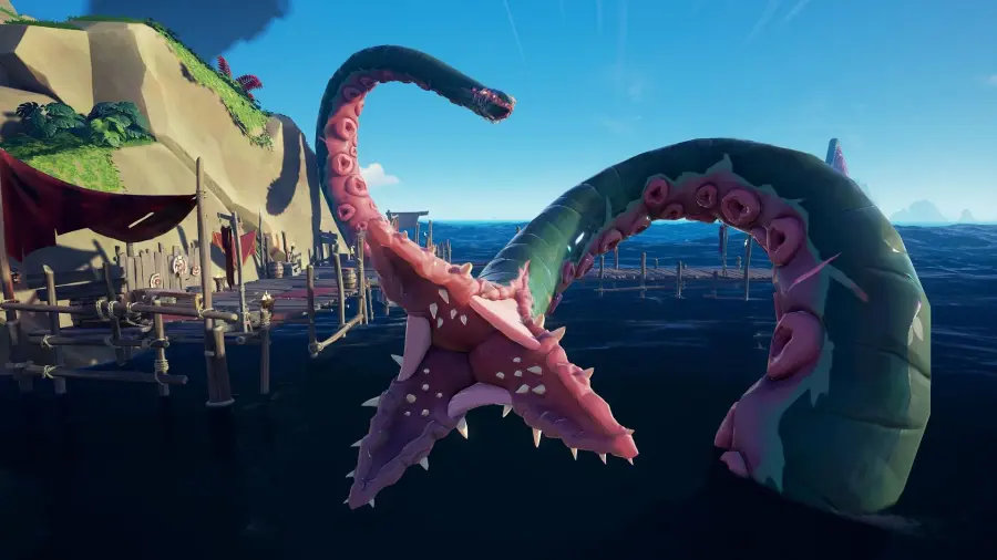 Dove trovare il Kraken su Sea of Thieves, mappa e location e come sconfiggerlo