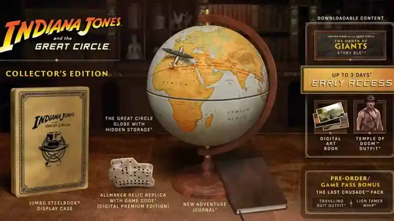 Indiana Jones e l'antico Cerchio data di uscita e versione PS5: edizioni e bonus preorder nel trailer Gamescom 2024