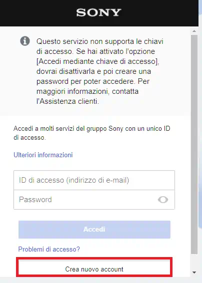 Come creare un account playstation network