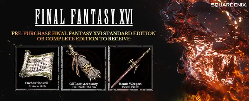 Annunciata la data di uscita di Final Fantasy XVI PC, demo PC disponibile ora su Steam ed Epic Store