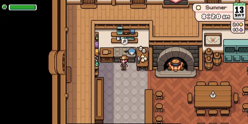 guida alla cucina in fields of mistria