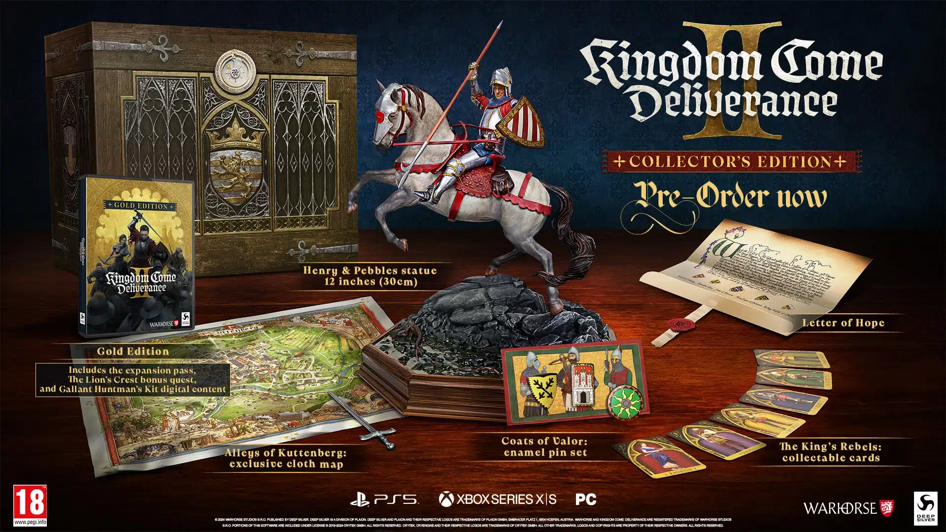 Kingdom Come Deliverance II Collector's Edition annunciata con un trailer - contenuti, prezzi e preorder