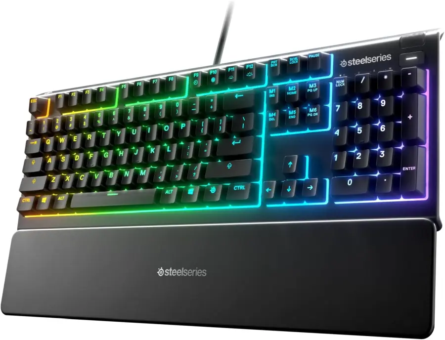 migliore tastiera a membrana rgb con poggiapolsi magnetico