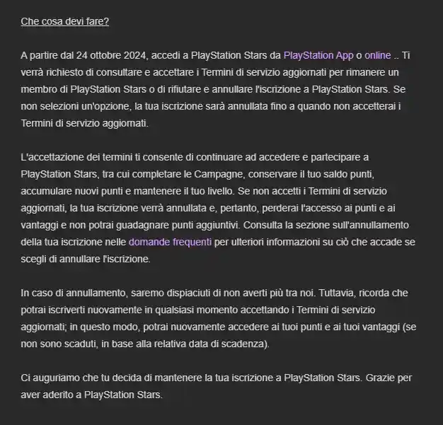 Sony modifica il sistema di punti PlayStation Stars, ma non sono buone notizie