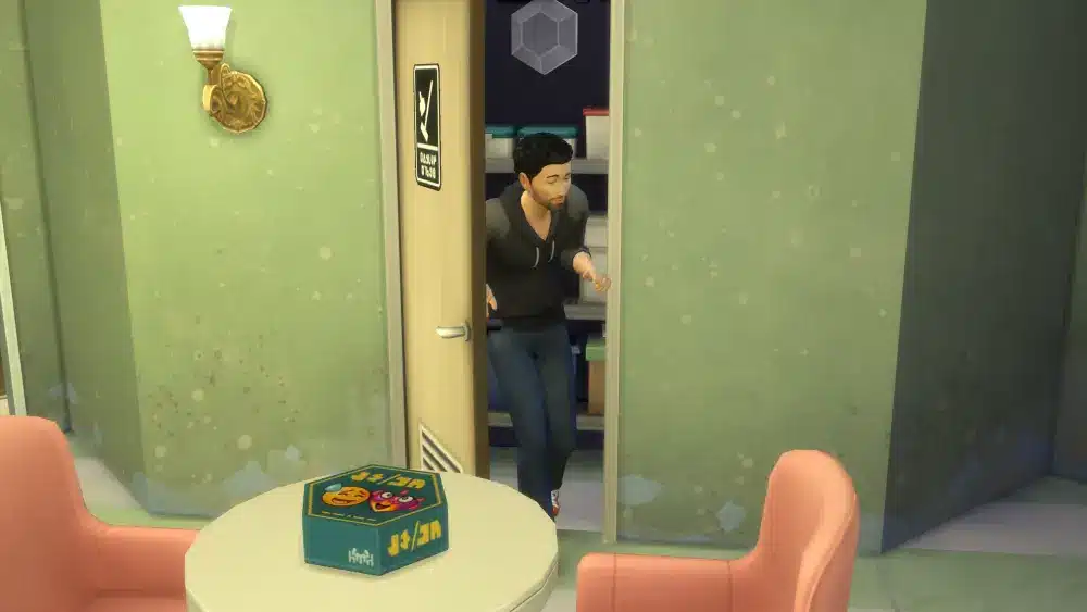 recensione di the sims 4 colpo di fulmine, ripostiglio per fare fiki fiki