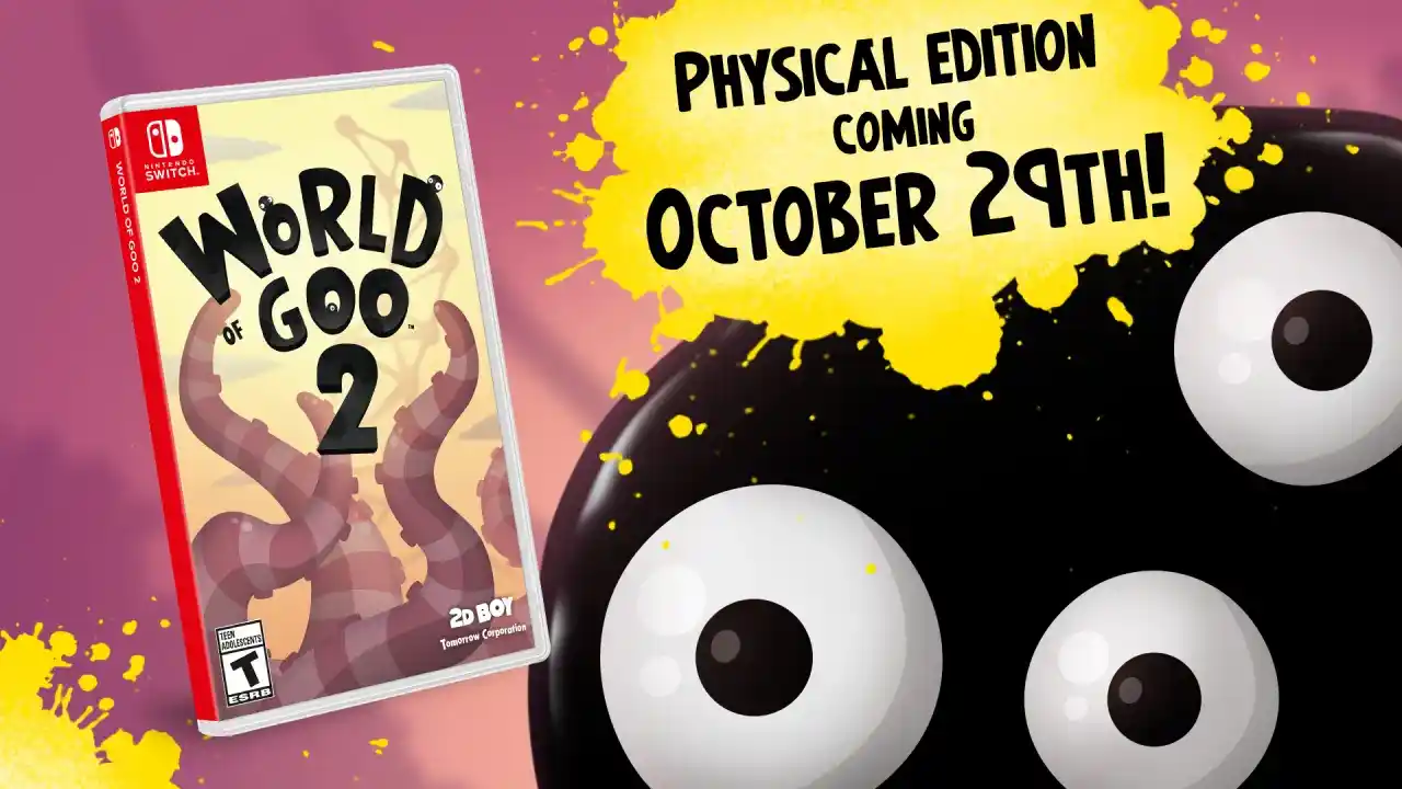 Edizione fisica di World of Goo 2: piattaforme, preorder e data di uscita