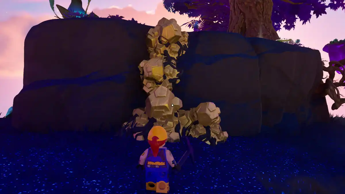 Dove trovare l'oro in LEGO Fortnite mappa location