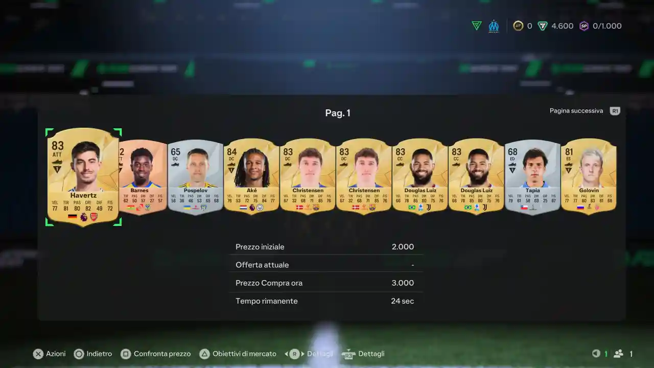 Come fare crediti in Ultimate Team FC 25 senza spendere soldi col mercato trasferimenti