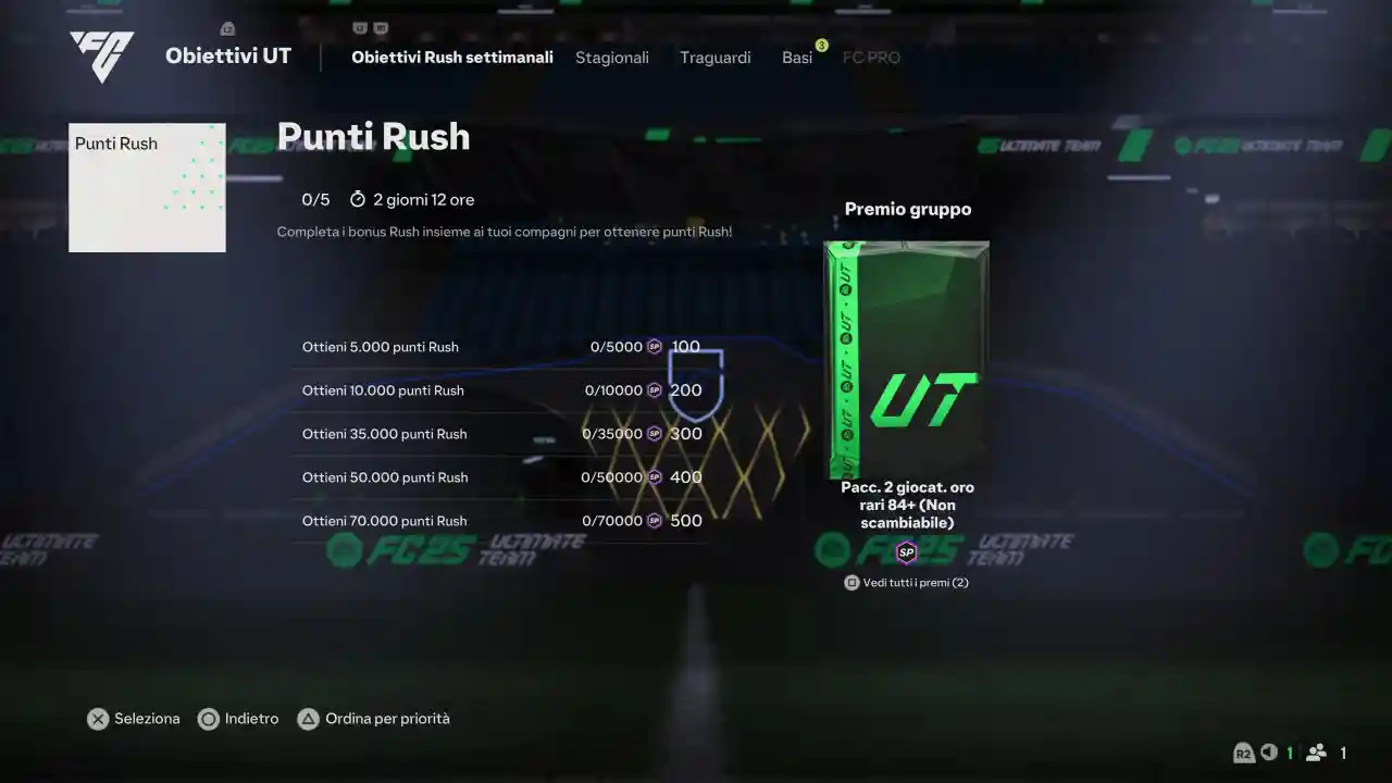 Come fare crediti in Ultimate Team FC 25 e guadagnare completando gli obiettivi giornalieri, settimanali e Obiettivi UT