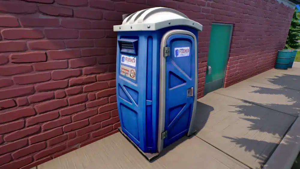Esci da un nascondiglio in Fortnite