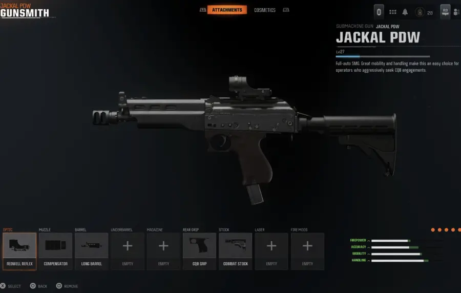 Il migliore loadout per il Jackal PDW in Call of Duty Black Ops 6, migliori perk, build