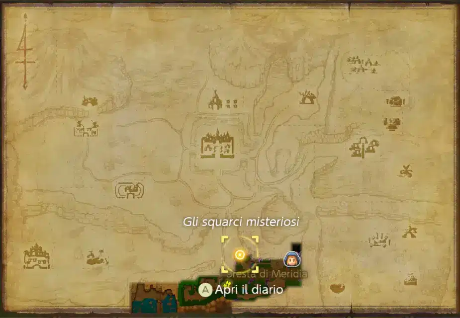 Guida per principianti di The Legend of Zelda Echoes of Wisdom Mappa di Echoes of Wisdom