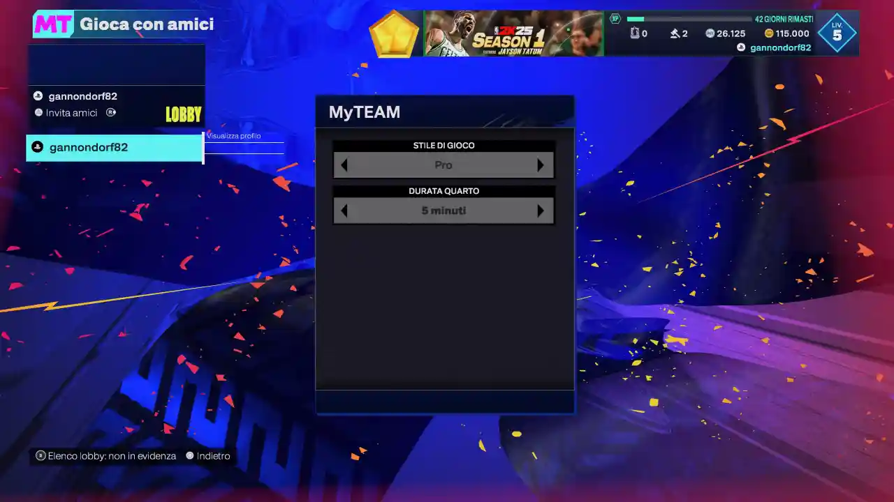 Come giocare con un amico in NBA 2K25 tra Xbox e PlayStation in Myteam