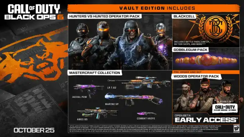 Call of Duty Black Ops 6 Multiplayer Zombi data di usita mappe