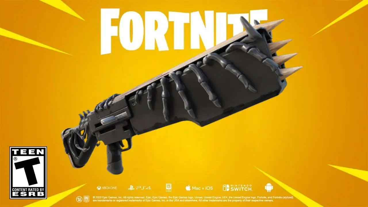 Danneggia gli avversari con un fucile pesante a paletti in Fortnite