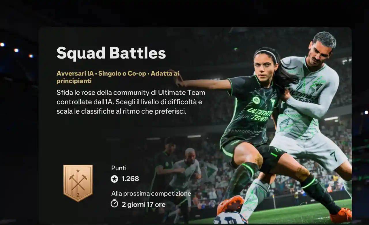 Ultimate Team FC 25 Squad Battles tutti i premi per ogni tier e come fare tanti punti in Ultimate Team